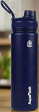 Aquaflask blue water bottle