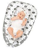 Baby Nest, Baby Lounger for Infant & Newborn Babies, 100% cotton - Cuteably