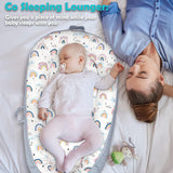 Baby Nest, Baby Lounger for Infant & Newborn Babies, 100% cotton - Cuteably