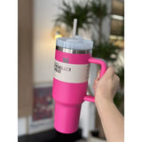 Stanley Quencher H2.0 Flow State Tumbler 40oz Cup 1.2L Pink