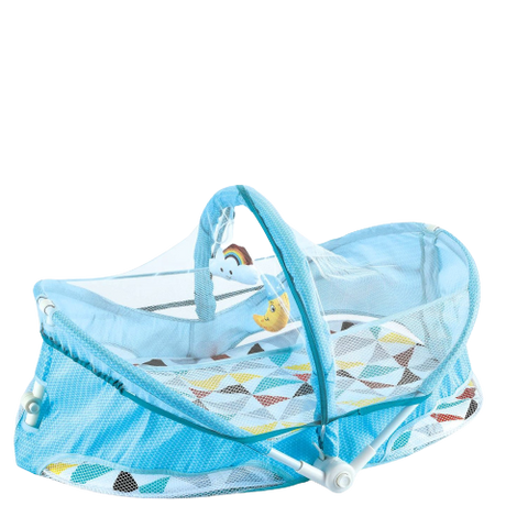 Portable Baby Bed - Blue