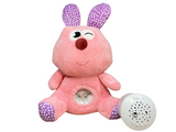 Plush Bunny Toy with Projector