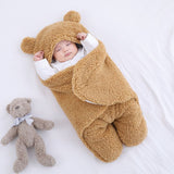 Baby Wrap Blanket - Brown