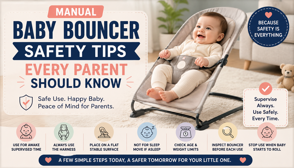 Manual Baby Bouncer Safety Tips Every Parent Should Know
