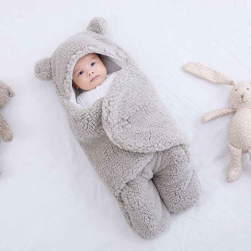 Cuteably Baby Wrap Blanket Red | Soft & Cozy Comfort