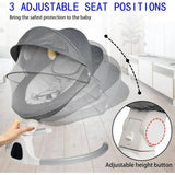 Cuteably Electric Baby Swing Bouncer Rocker for Babies