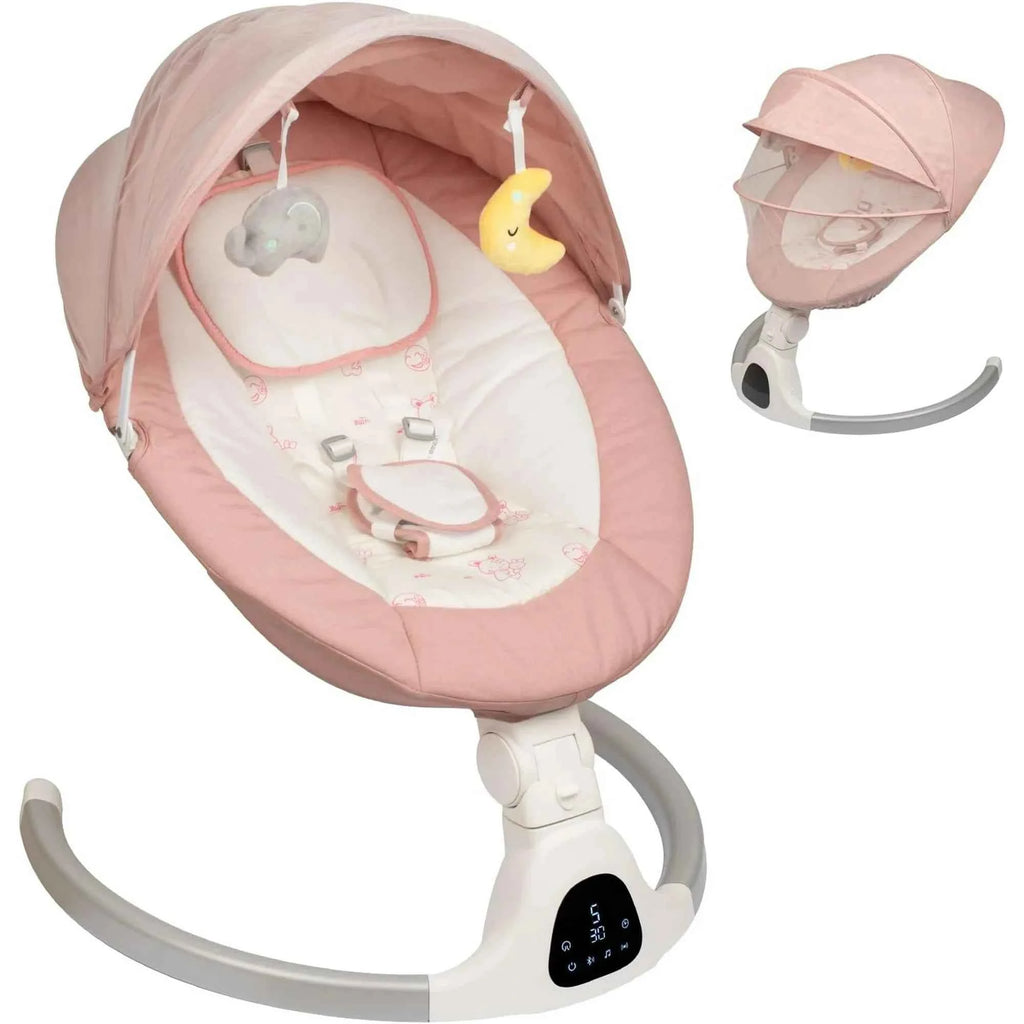 Cuteably Electric Baby Swing Bouncer Rocker for Babies
