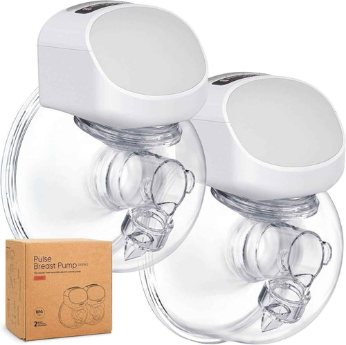 Cuteably S10 Pro Wearable Breast Pump – Double Hands-Free Electric Breast Pump (2 Pack)