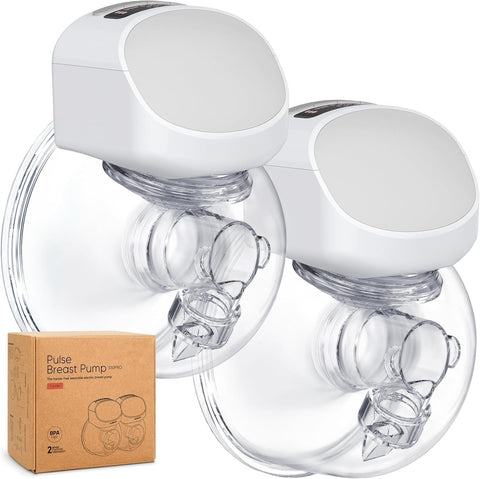 Cuteably S10 Pro Wearable Breast Pump – Double Hands-Free Electric Breast Pump (2 Pack)