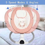 Cuteably Electric Baby Swing Bouncer Rocker for Babies
