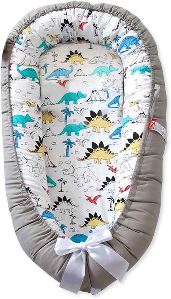 Baby Nest, Baby Lounger for Infant & Newborn Babies, 100% cotton