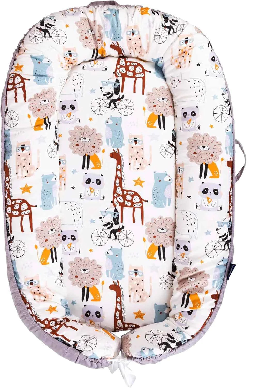 Baby Nest, Baby Lounger for Infant & Newborn Babies, 100% cotton