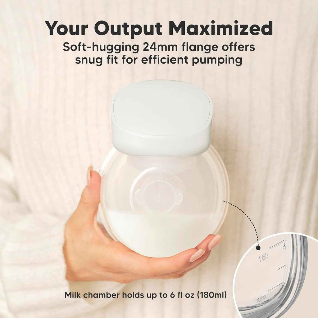Cuteably S10 Pro Wearable Breast Pump – Double Hands-Free Electric Breast Pump (2 Pack)