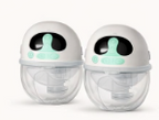 Cuteably S35 Hands-Free Wearable Breast Pump, Wireless Double Electric Pump - Portable Low-Noise Breast Pump (Pack of 2)