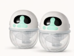 Cuteably S35 Hands-Free Wearable Breast Pump, Wireless Double Electric Pump - Portable Low-Noise Breast Pump (Pack of 2)