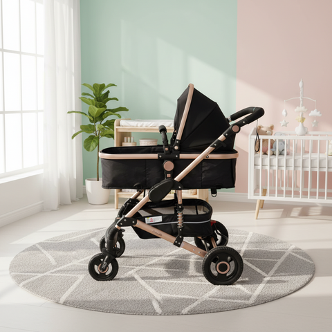 Luxury Black Baby Stroller Australia