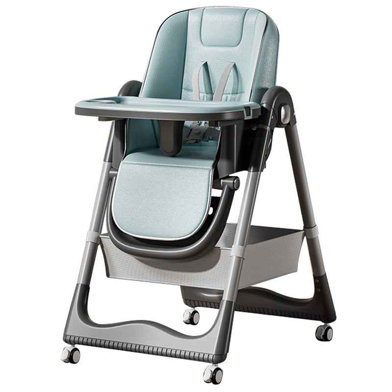 Cuteably 3-in-1 Baby High Chair | Portable & Foldable Feeding Chair with Rocking and Swivel Functions | Safe & Modern Design