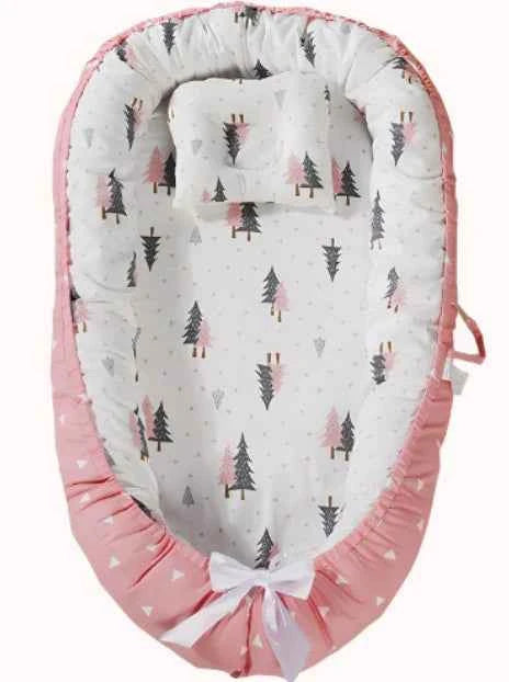 Baby Nest, Baby Lounger for Infant & Newborn Babies, 100% cotton