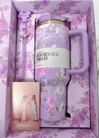 Elegant Floral Travel Cup Australia
