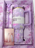 Love Shack 40oz Floral Tumbler – Vintage Inspired, Insulated & Gift-Ready | BY BLISS GIFTS