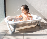 Cuetably Foldable & Collapsible Baby Bath Tub