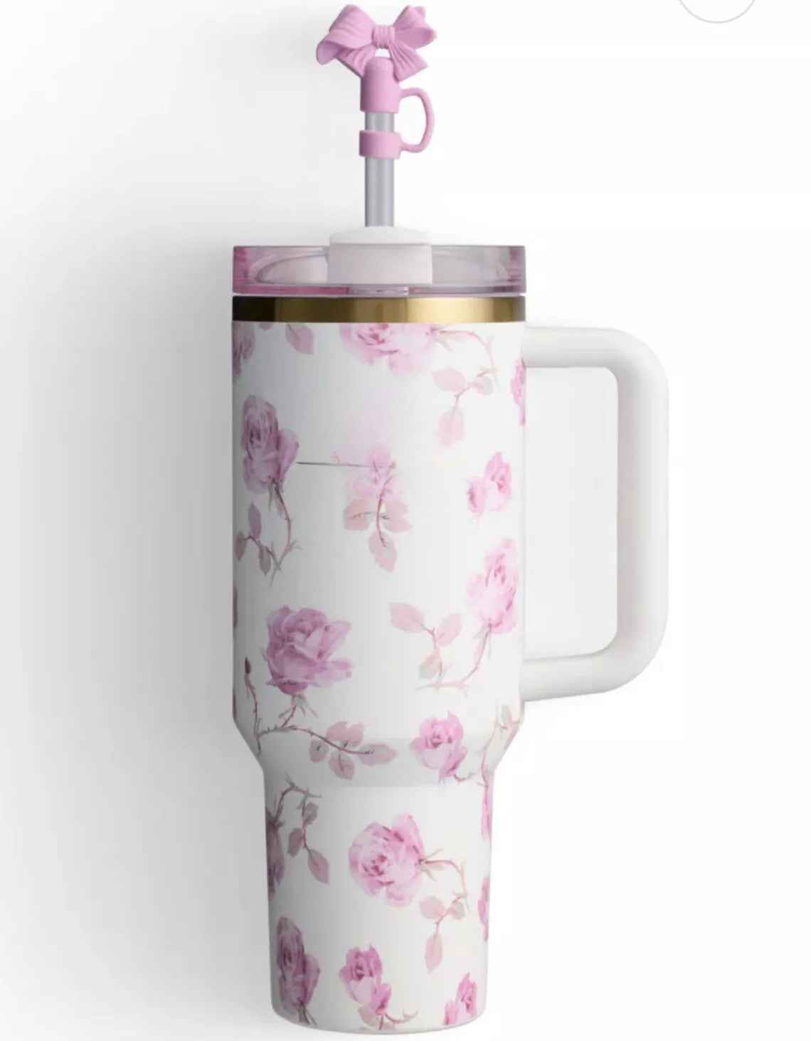 Love Shack 40oz Floral Tumbler – Vintage Inspired, Insulated & Gift-Ready
