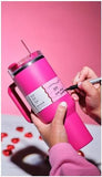 Stanley Quencher H2.0 Flow State Tumbler 40oz Cup 1.2L Pink