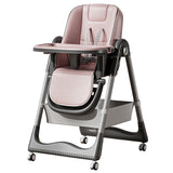 Cuteably 3-in-1 Baby High Chair | Portable & Foldable Feeding Chair with Rocking and Swivel Functions | Safe & Modern Design