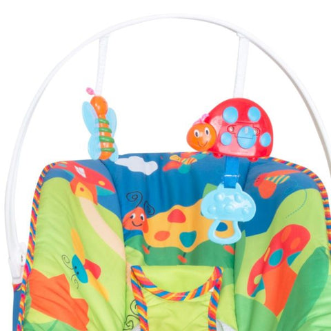 Baby chair with vibration and music – Blue Colour