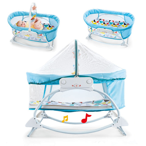 Electrical Music Baby Cradle - Pink